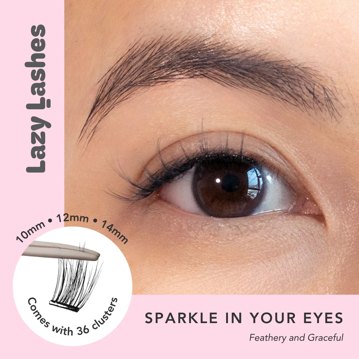 NODSPARK | Everyday Sparkle In Your Eyes Lazy Lashes