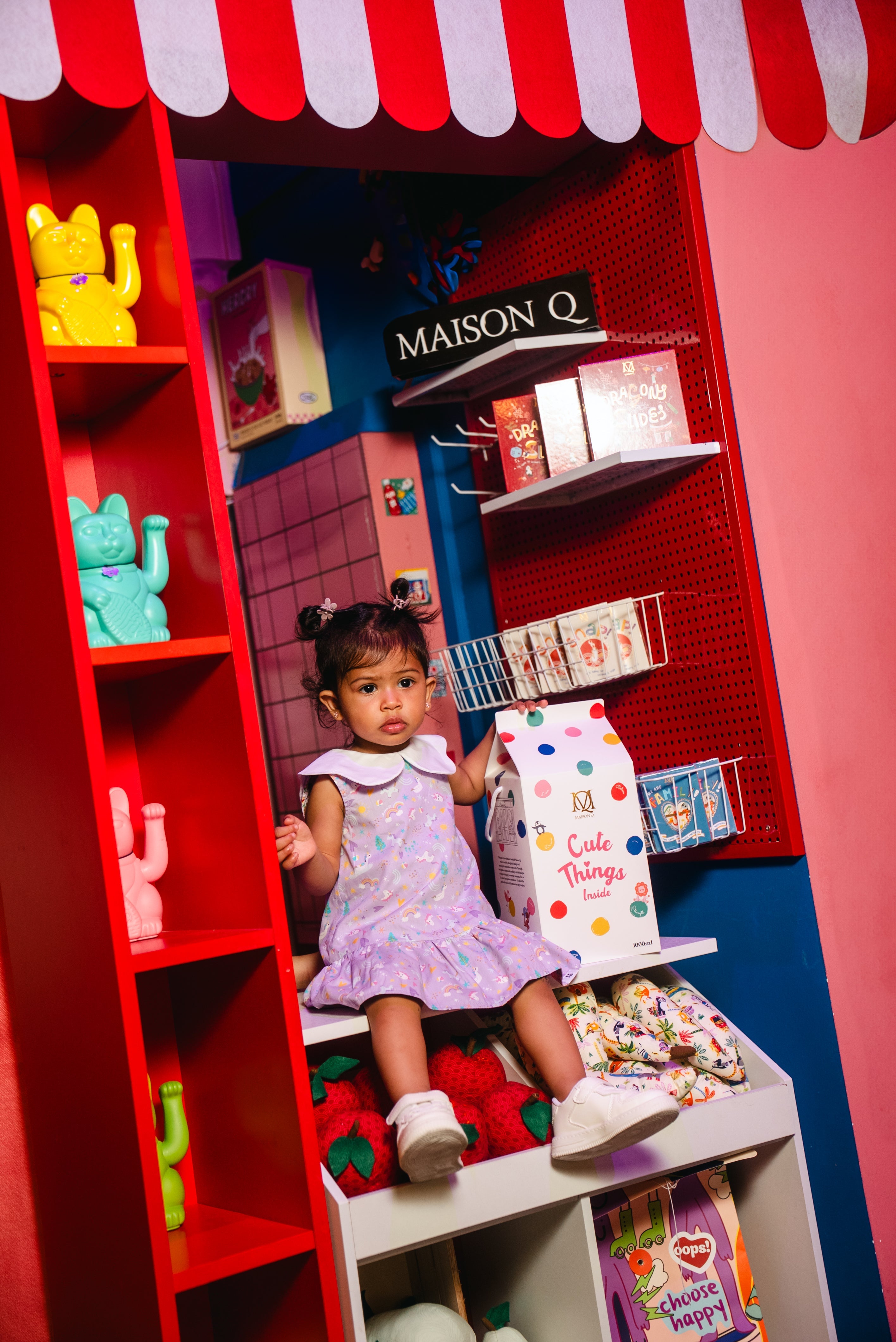 MAISON Q | Secret Garden Reversible Peterpan Collared Dress