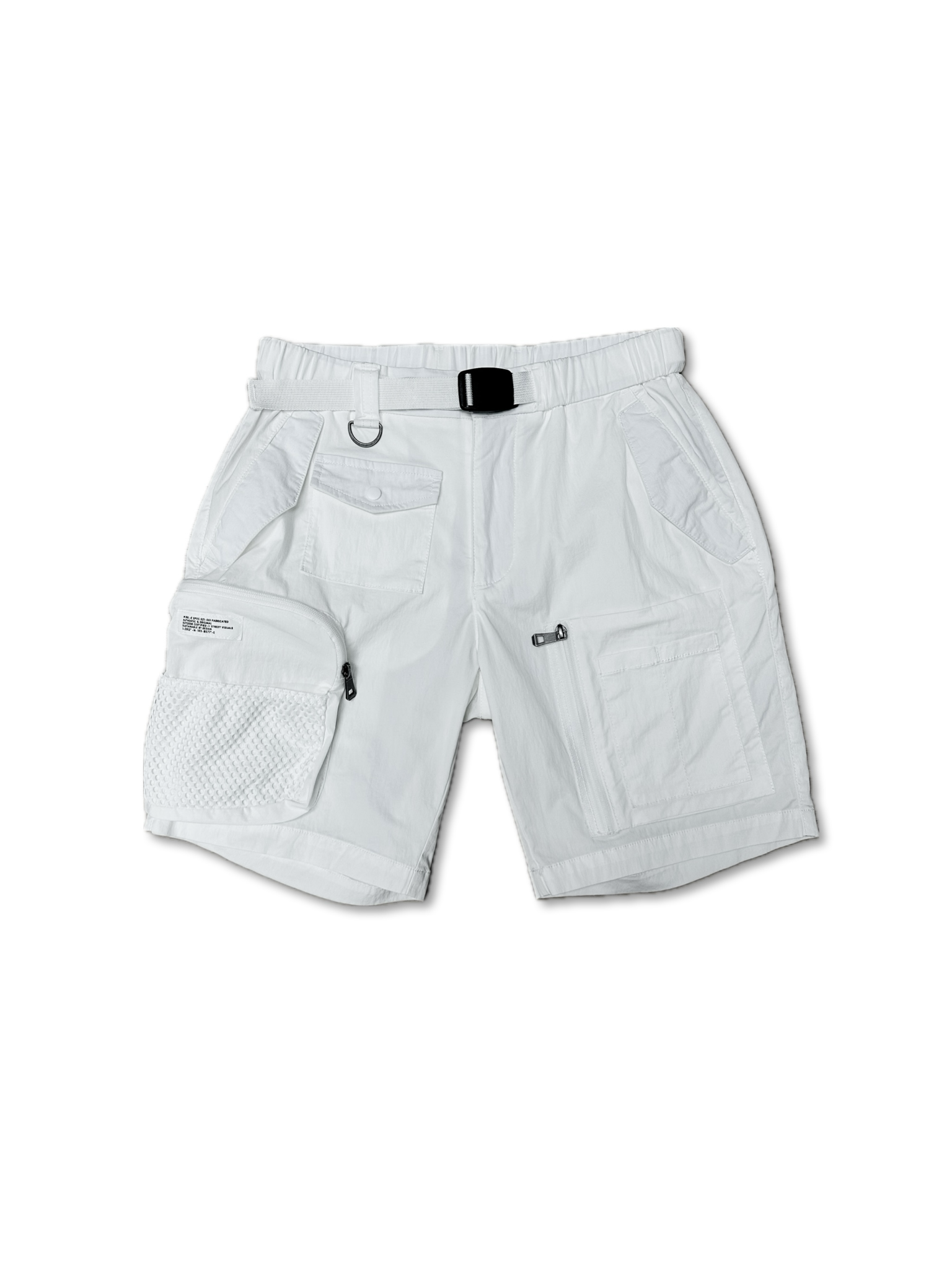 SPARROW GREEN | MAVERICK TECH CARGO Shorts - White