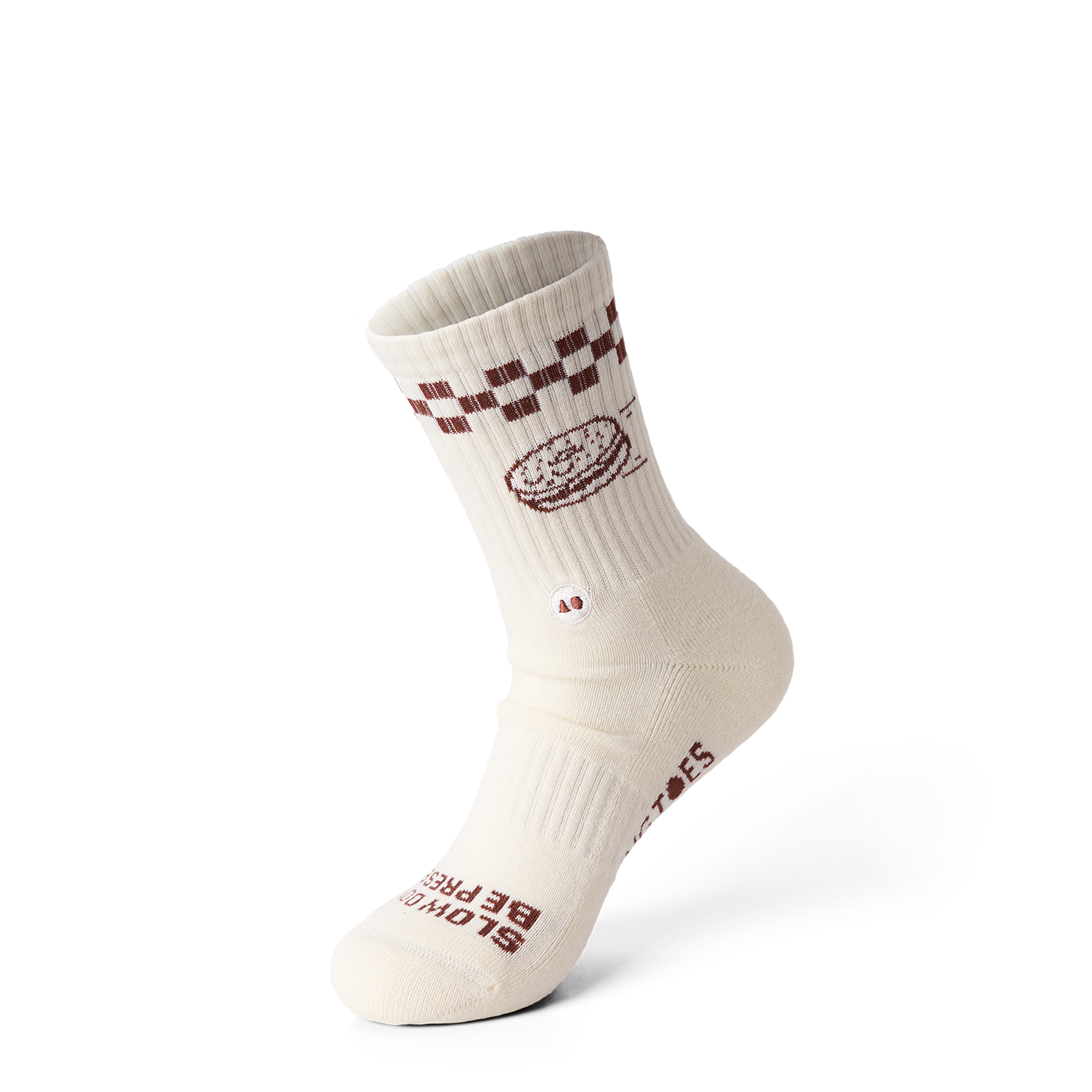 TALKING TOES | Slow-down Bagel Athletic Sock