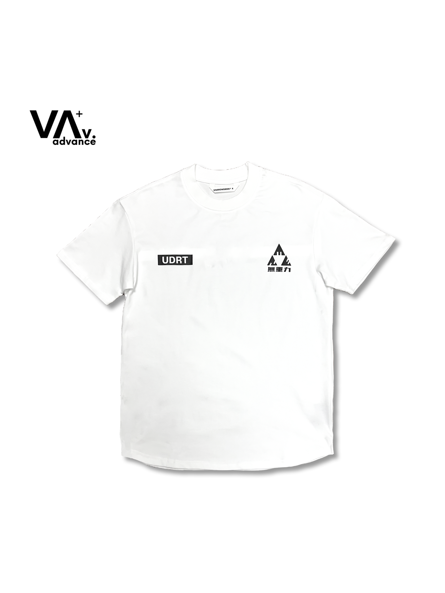 SPARROW GREEN | ADVEN+ T-shirt - White