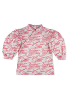 MAISON Q | Straits Tale Women's Cuffed Sleeves Blouse