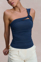 EMVY | Cora Padded Top - Blue