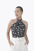 STUDIO QILING | Pura Vida Double Side Silk Scarf 100