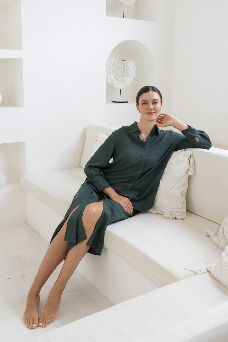 OLIVE BASICS | Delilah Expandable TENCEL™ Culottes