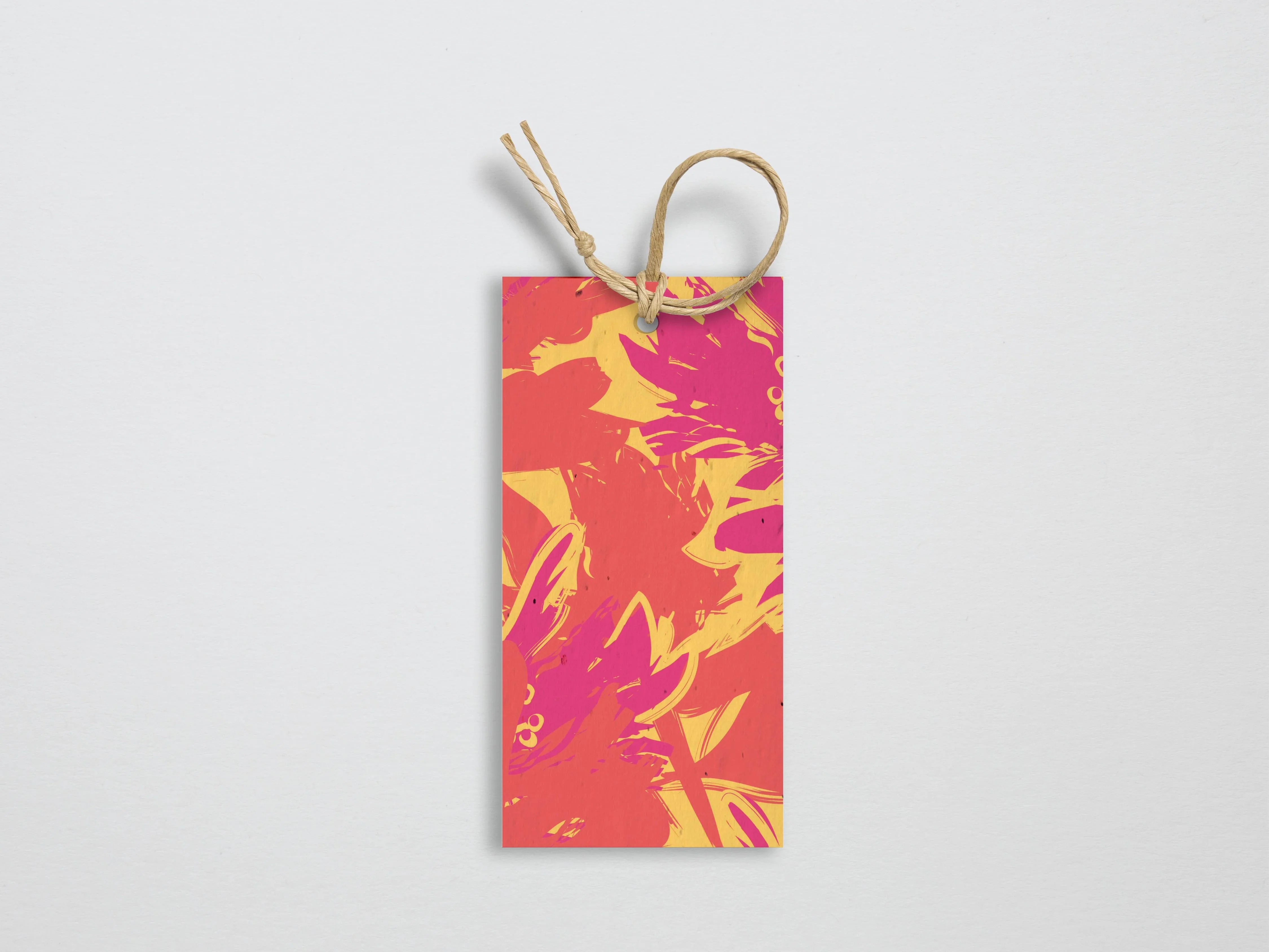 PURPLE & PURE | Plantable Seed Gift Tags – Set of 10 (Sunset Splash)