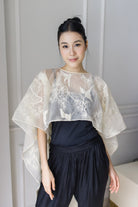 PAOPAO | 鹤 HÈ Sheer Cape
