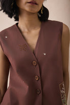 SUI | The Bright Beginnings Organic Cotton Waistcoat