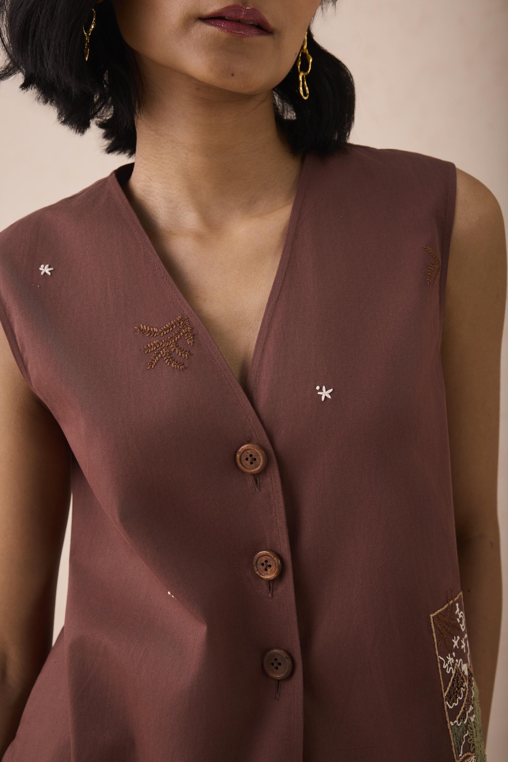 SUI | The Bright Beginnings Organic Cotton Waistcoat