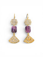 THE ANTECEDANT STORE | E - Strength & Serenity Amethyst Earrings