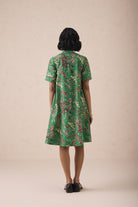 SUI | The Harmony Mandarin Collar Organic Cotton Dress