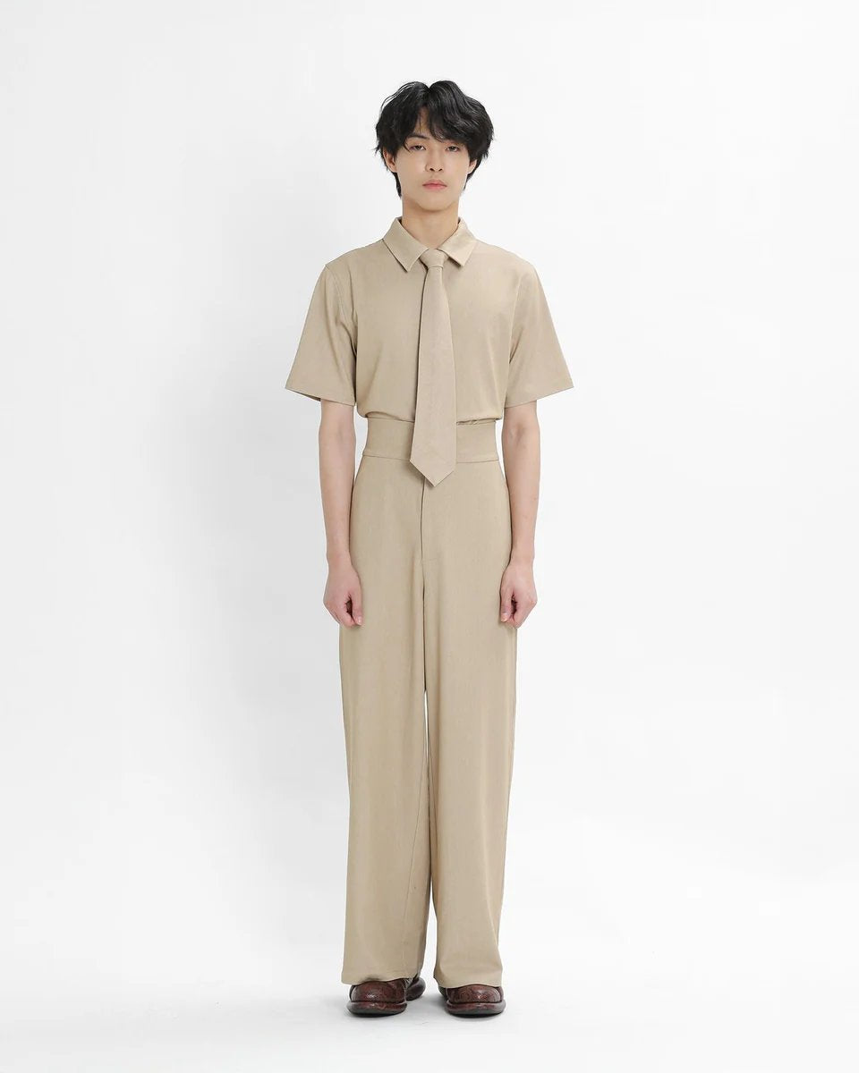 RYMH STUDIO | High-Waisted Trousers 002
