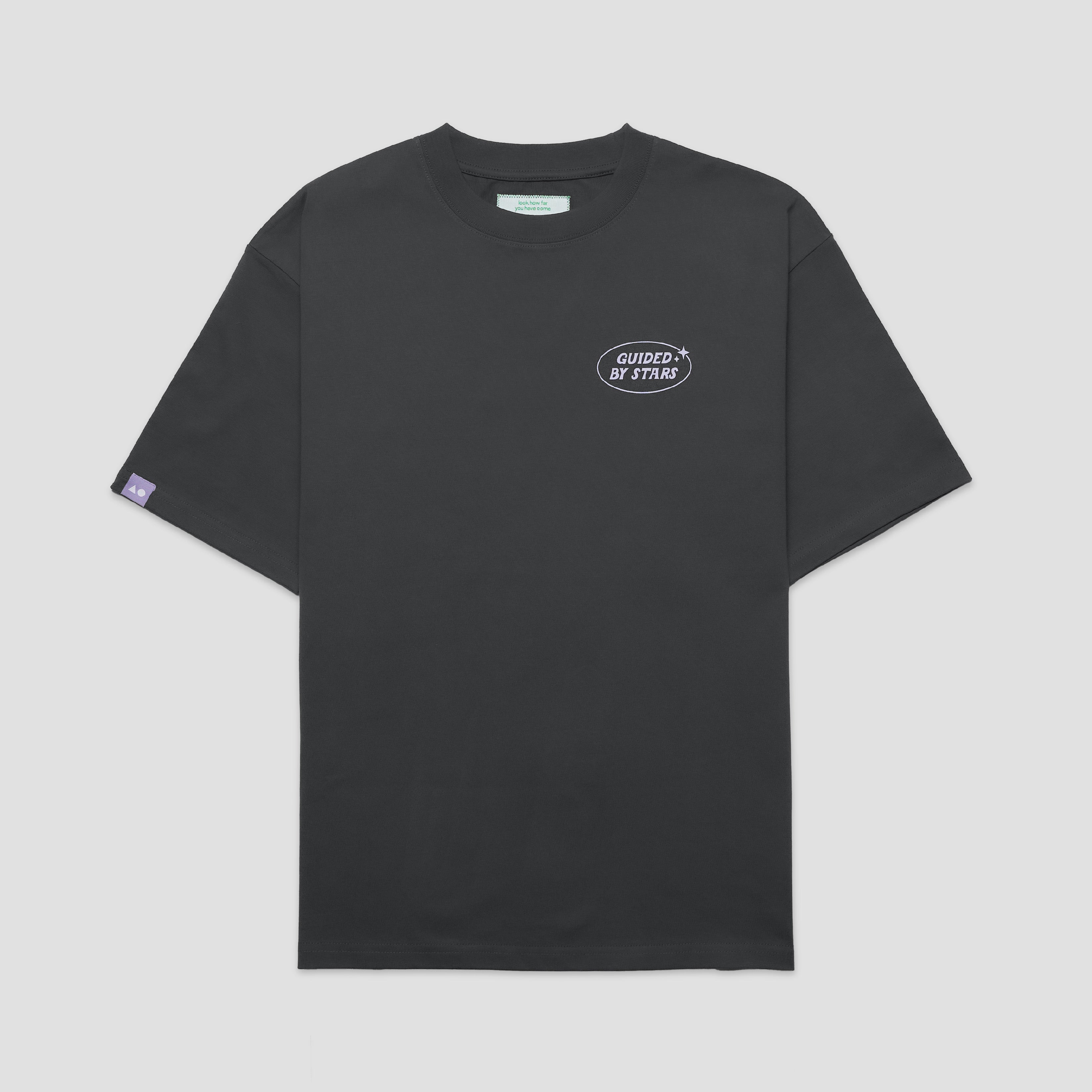 TALKING TOES | Stargazer Oversized Tee - Charcoal