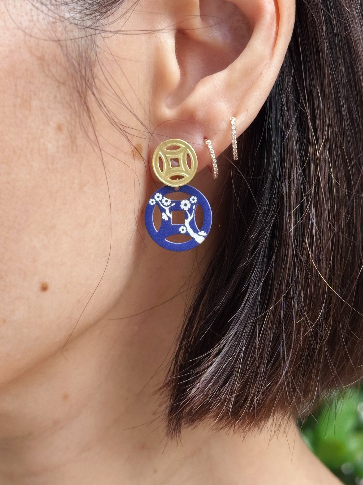 EMBRACE JEWELLERY | Double Coin Earrings