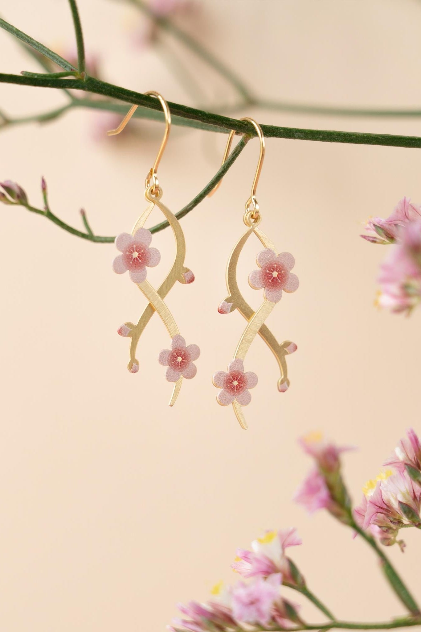 EMBRACE JEWELLERY | Plum Blossom Earrings