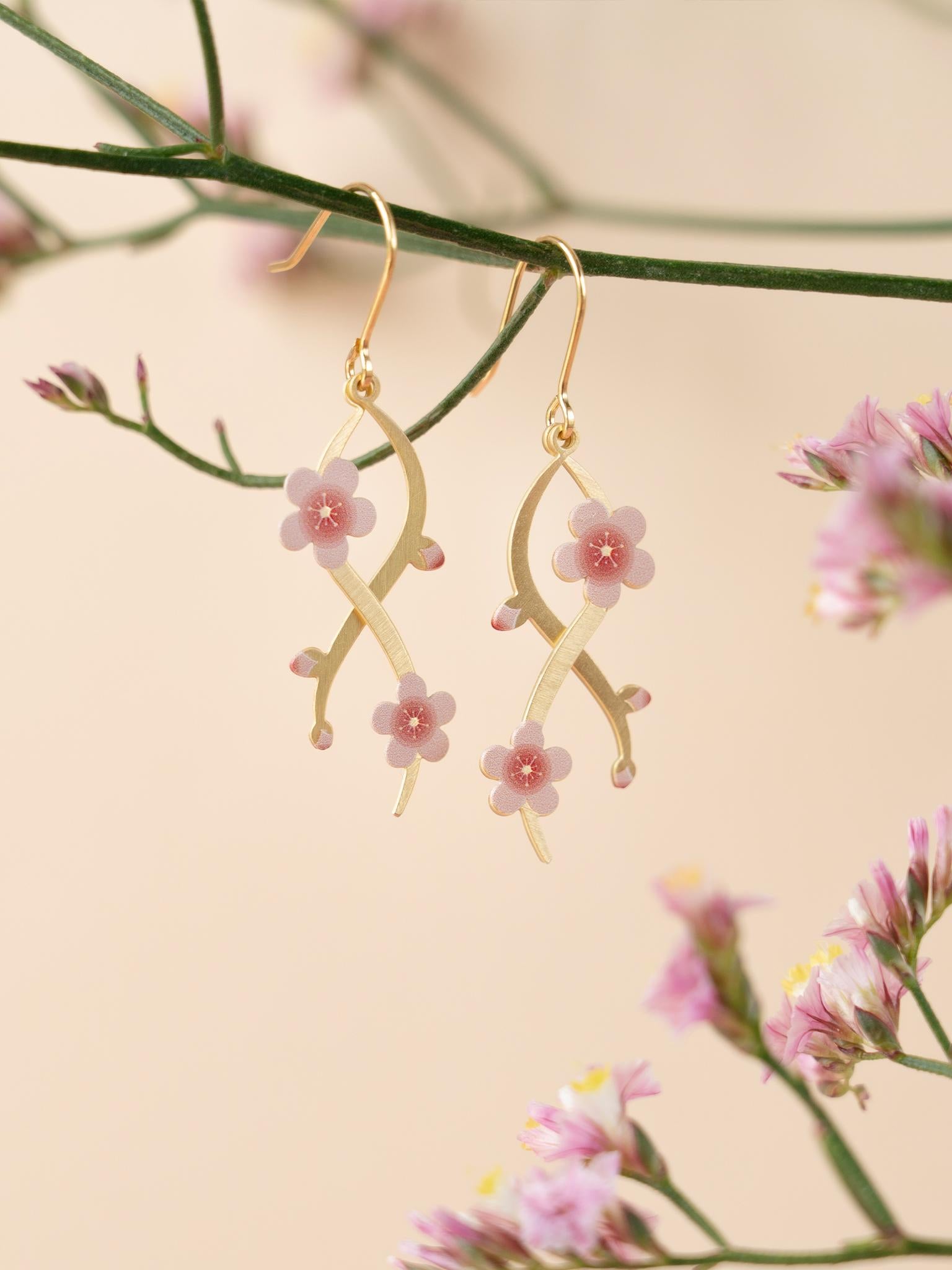 EMBRACE JEWELLERY | Plum Blossom Earrings