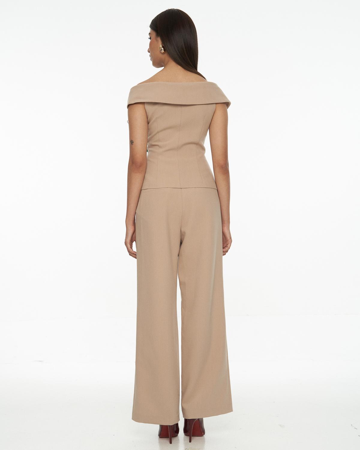 DRESSINGPAULA | Off Shoulder Suit Top