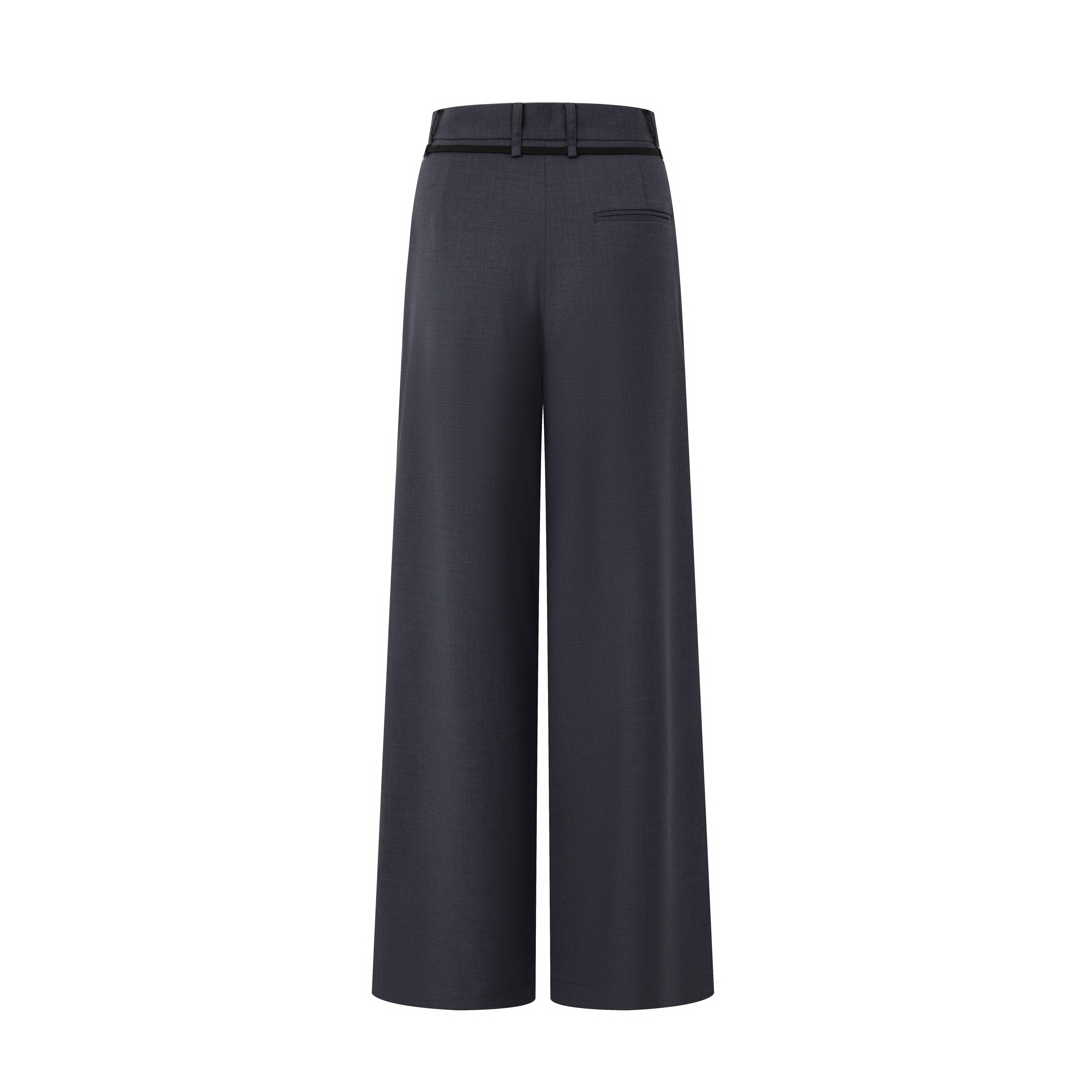LAYERPLAN | Tirra Pleated High-Waist Trousers