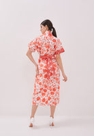 ANS.EIN | PERANAKAN TILES Wrap Dress