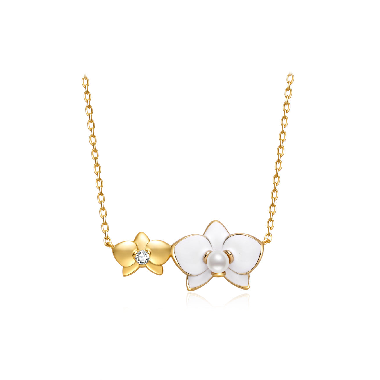 PEARLY LUSTRE | Top Grade Freshwater Pearl Necklace WN00688 | ORCHID