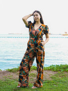 NIMBU | Calypso Women's Jumpsuit In Midnight Mosaic