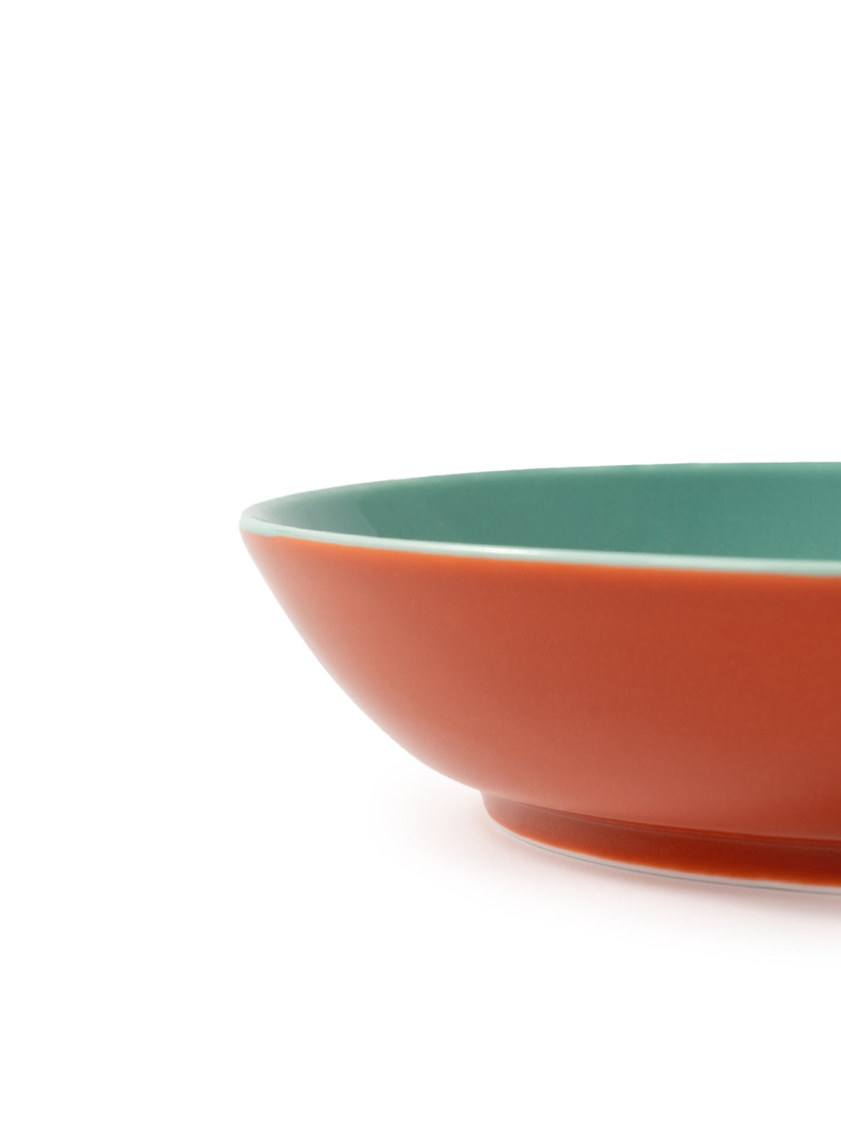 CRAFILAB | Brick Red & Turquoise Teapot Tray