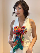 BINARY STYLE | Snake and Ladder Silk Scarf