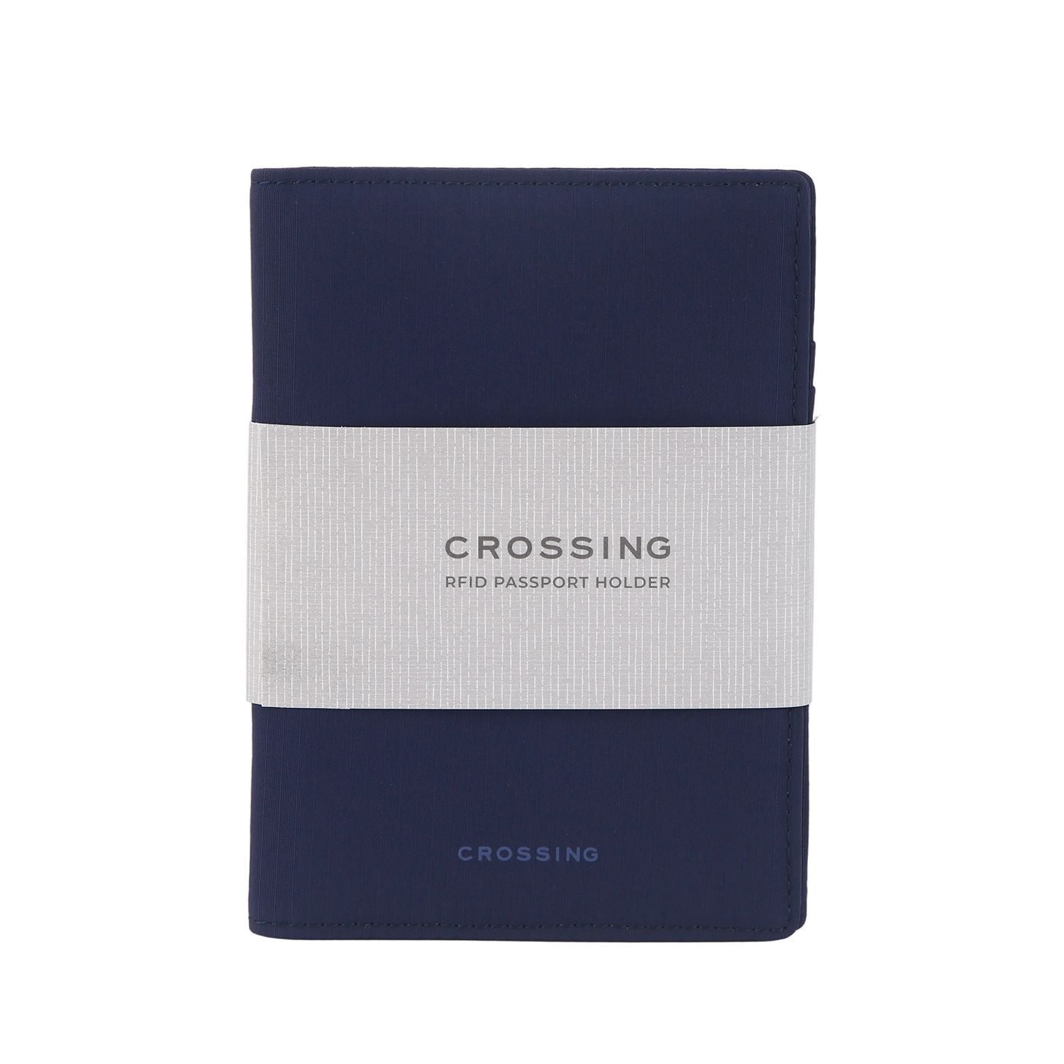 CROSSING | Waterproof Checked Nylon Passport Cover RFID