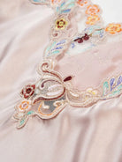 BELLS & BIRDS | Florentine Mulberry Silk Cami Set (Rose)