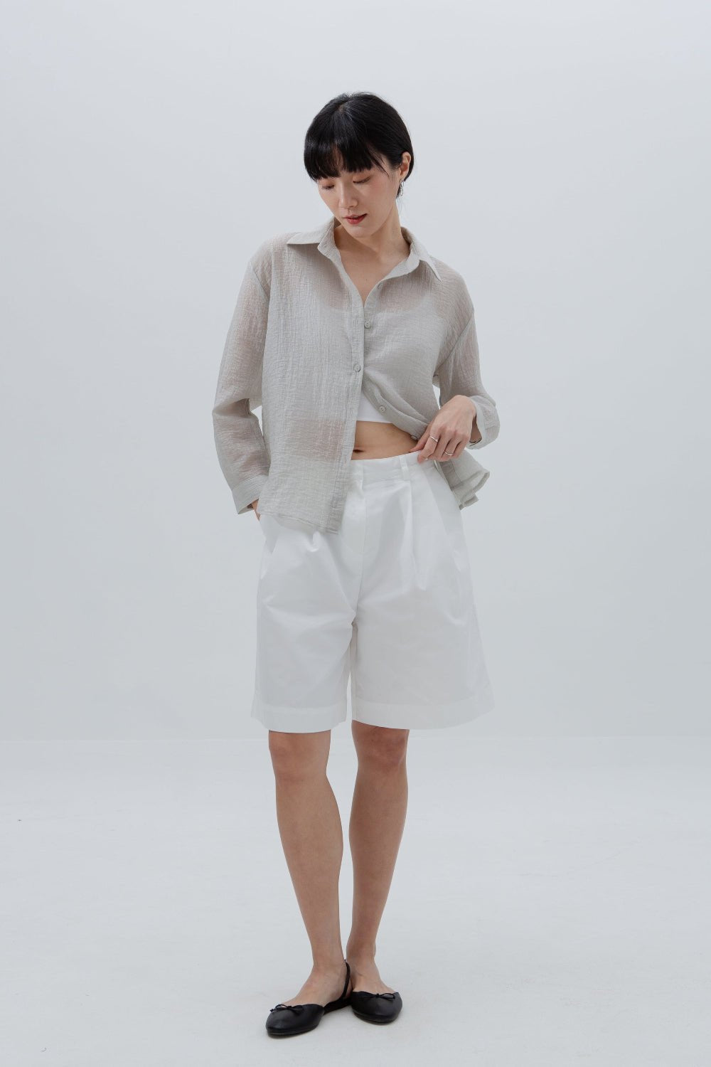SAERO COLLECTIVE | Oreum Shirt V. 1 | Light Grey