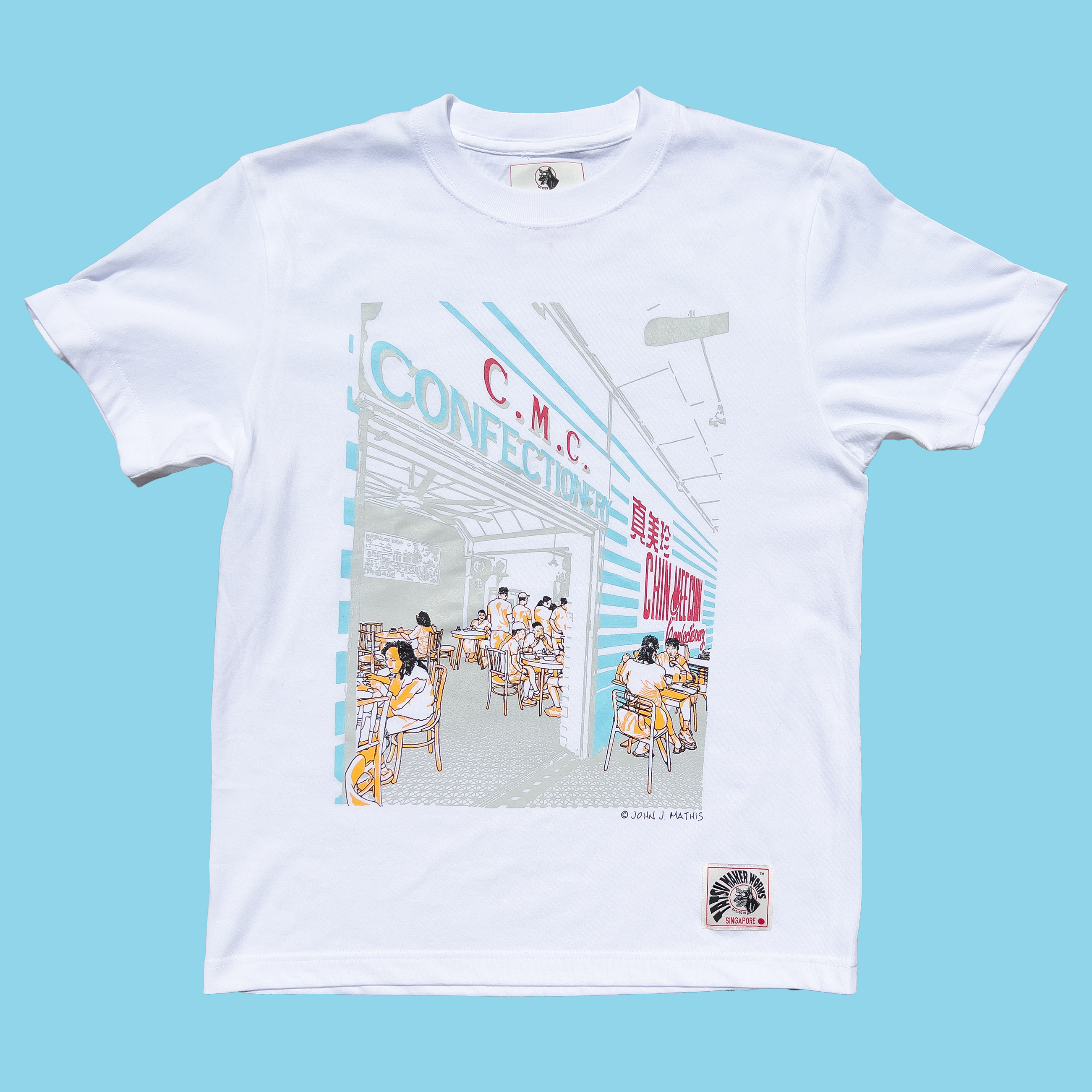 TATSU MAKER WORKS | Chin Meet Chin T-Shirt