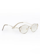 PROJECTWEAR | EVERETT Cat Eye Sunglasses Silver/Silver