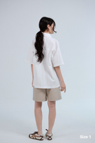 SAERO COLLECTIVE | Boho Overfit Shirt | White