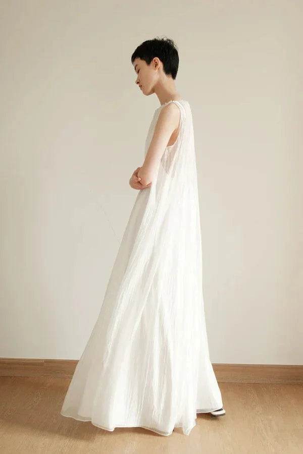 SAYA | Eva - Sheer Maxi Dress