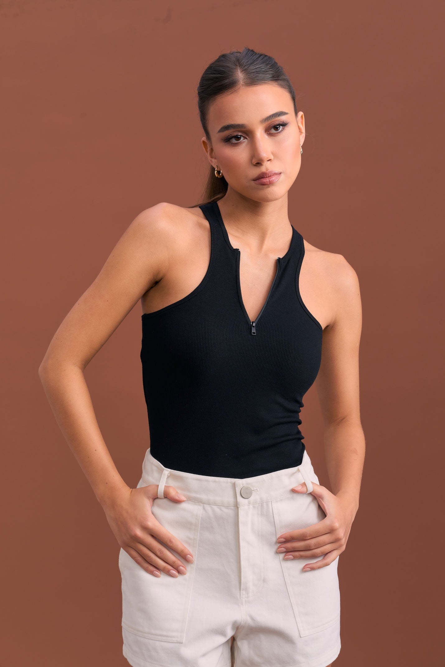 EMVY | Tyla Padded Top - Black