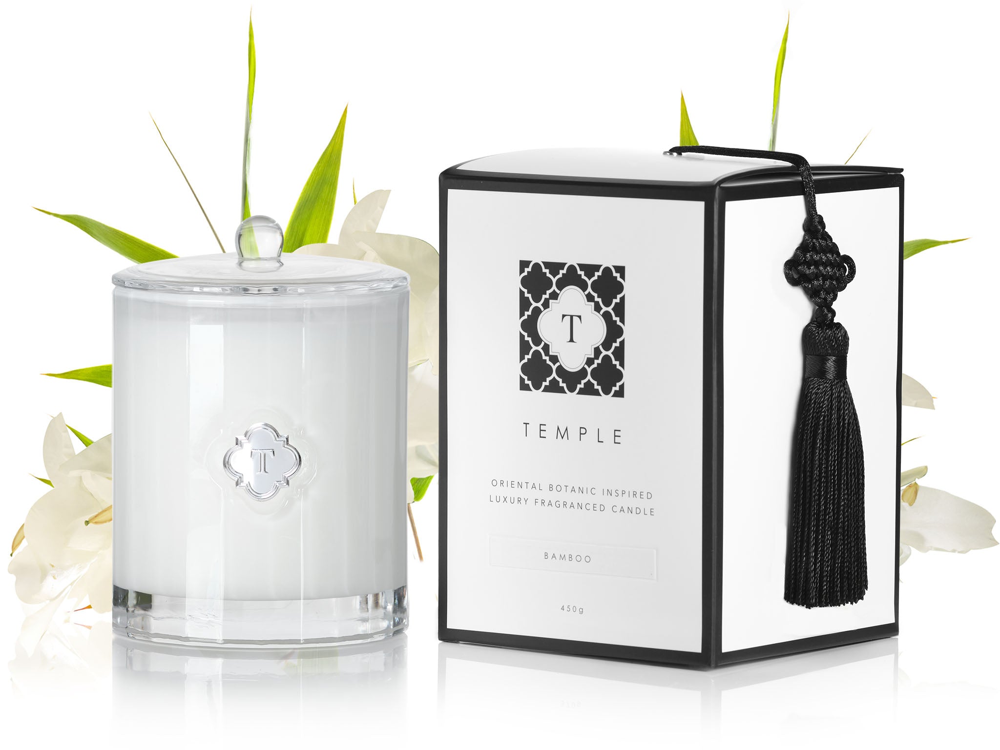 TEMPLE CANDLES | Luxury Fragranced Candle - Bamboo