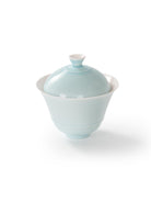 CRAFILAB | White Jade Clay Porcelain - Xizi Blue - Gaiwan