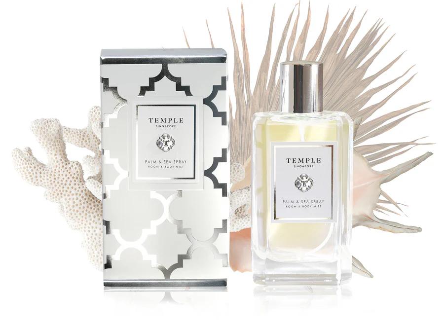 TEMPLE CANDLES | Room & Body Mist - Palm & Sea Spray