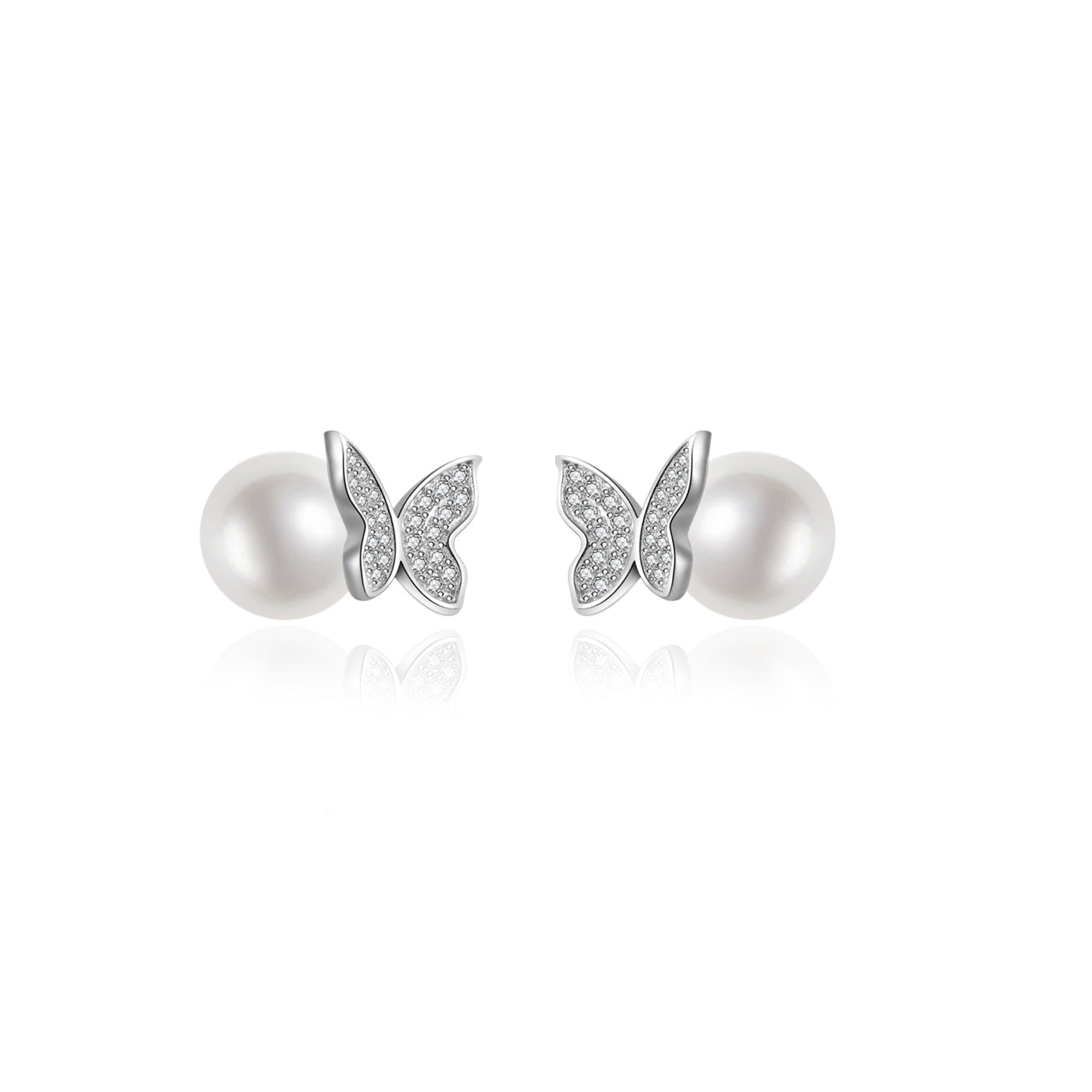 PEARLY LUSTRE | Top Grade Freshwater Pearl Earrings WE00691 | GARDENS