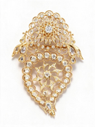 FOUNDATION JEWELLERS | 18K Yellow Gold Natural Diamond Pendant Brooch - PP100901