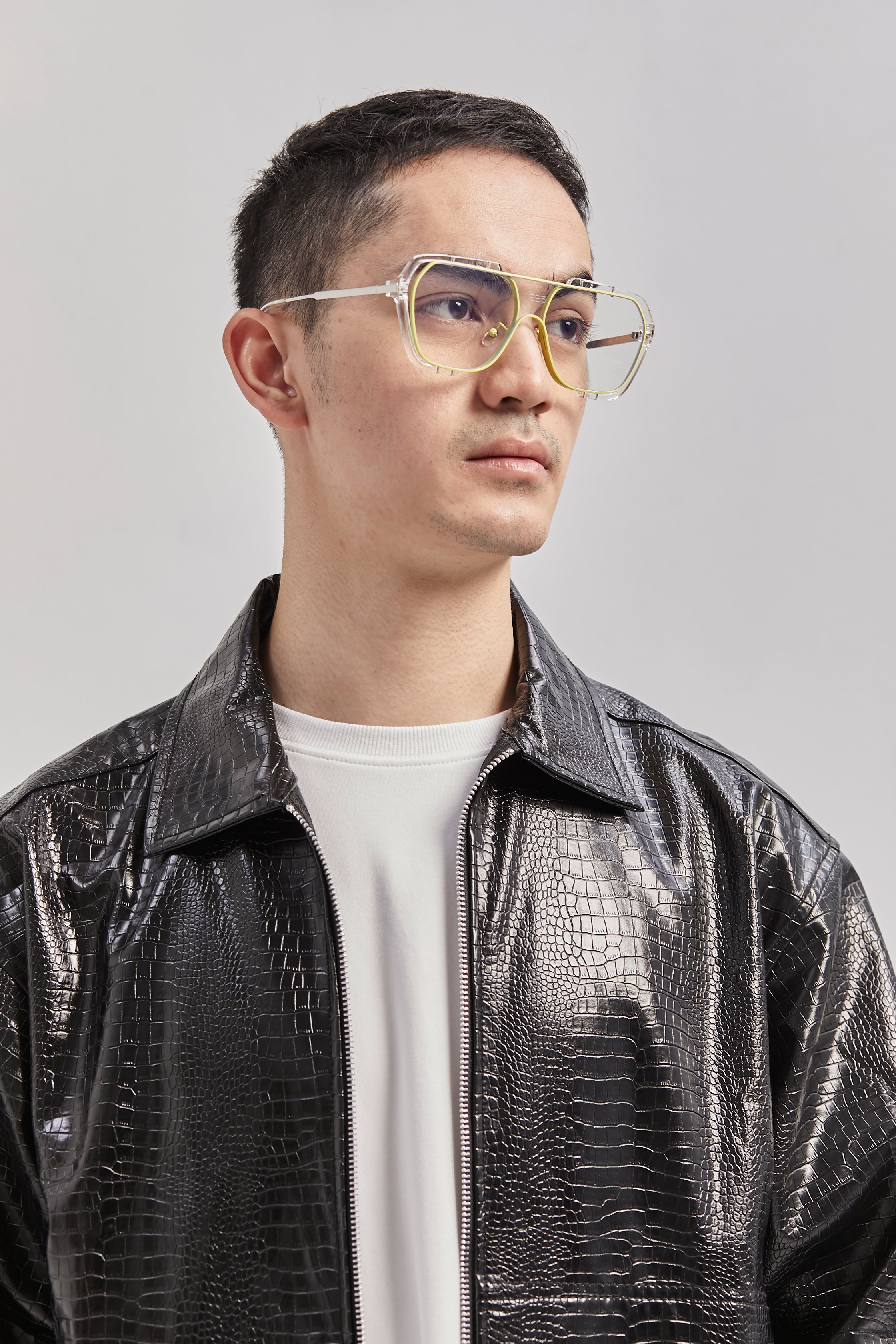 PROJECTWEAR | Cardwell Sunglasses Green/Clear