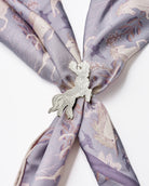 STUDIO QILING | Courbette Scarf Ring Silver