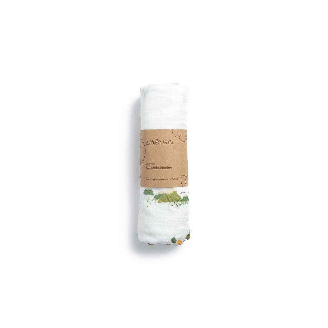 LITTLE REI | Bamboo Swaddle Single (Printed)