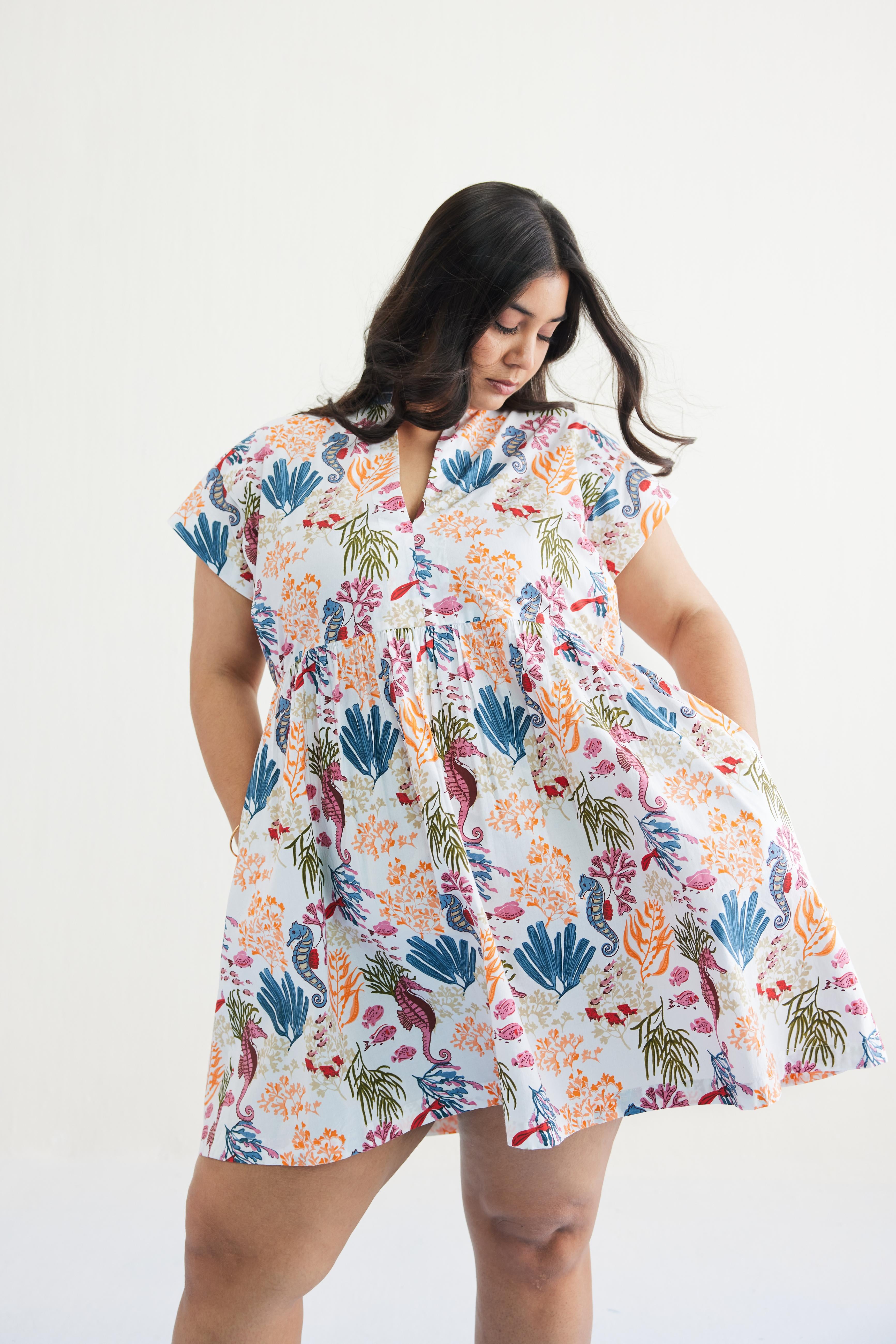 SUI | Ocean Heart Organic Cotton Dress