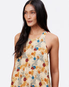 STUDIO QILING | Elephant Woods Reversible Silk Blend Maxi Dress