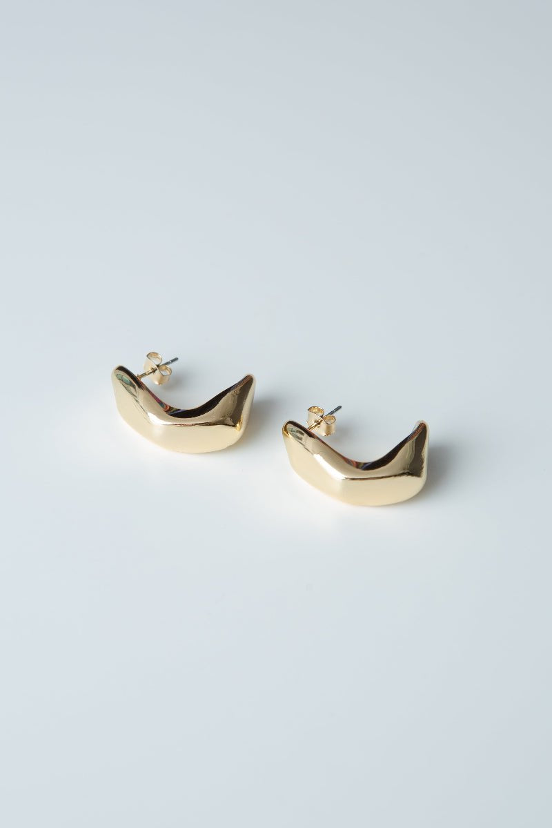 SAERO COLLECTIVE | Rawboned Earrings Gold