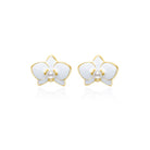 PEARLY LUSTRE | Top Grade Freshwater Pearl Earrings WE00788 | ORCHID