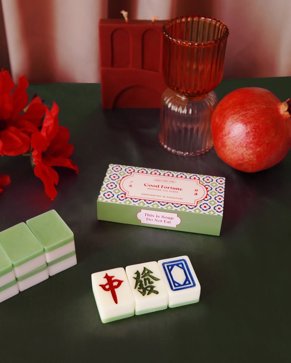 Mahjong Soap Tiles Gift Set - Clean Folks Club