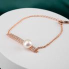 Elegant Freshwater Pearl Bracelet WB00024 - PEARLY LUSTRE