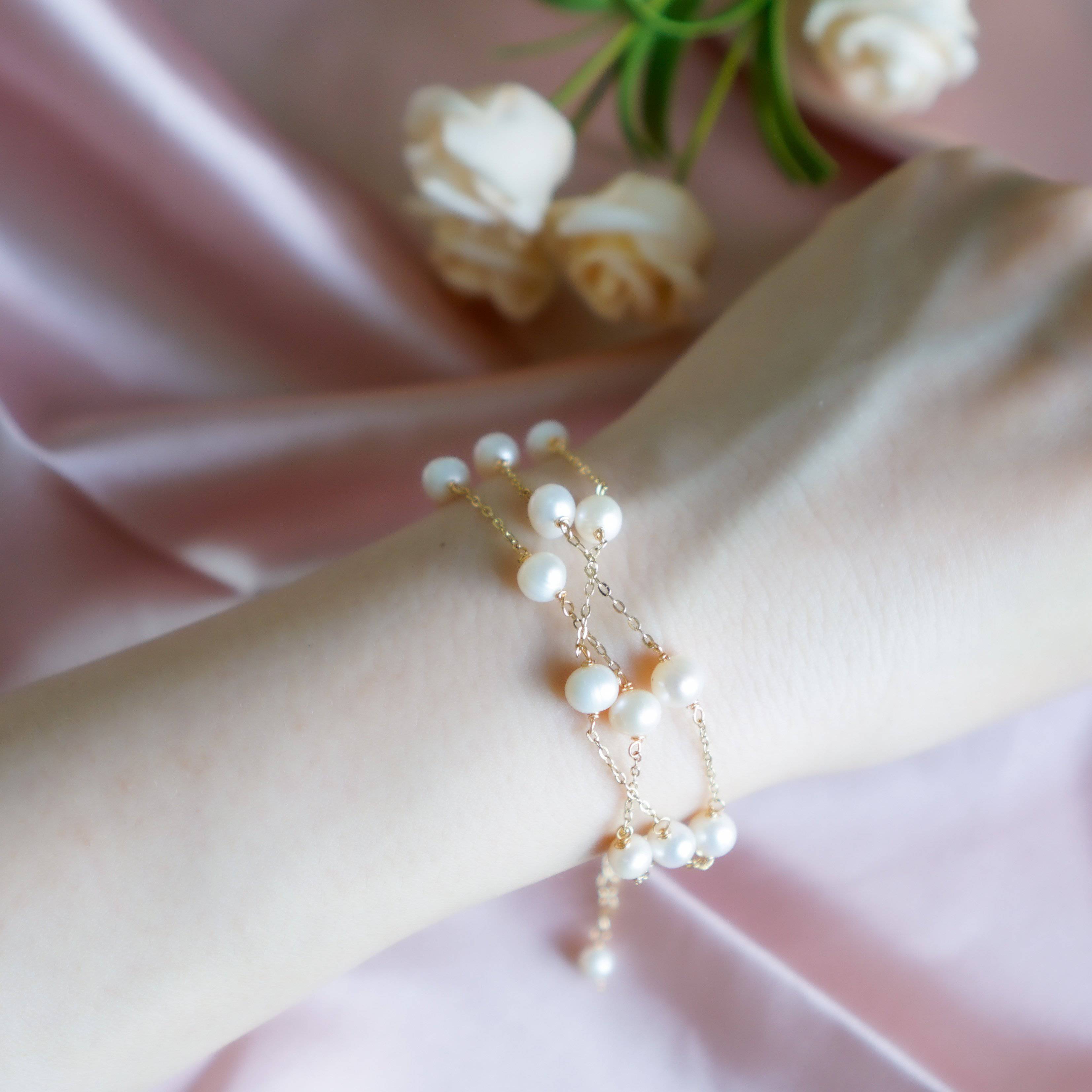 Passion for Life Freshwater Pearl Bracelet WB00005 - PEARLY LUSTRE